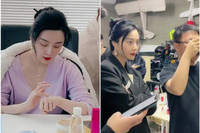 [ẢNH] Phạm Băng Băng: Sinh nhật tuổi 40 giản dị ‘không hoa không quà' và khoảnh khắc ngồi lề đường gây chú ý