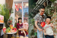 [ẢNH] Nhóc tỳ nhà sao Việt đêm Trung thu ý nghĩa an toàn phòng dịch Covid-19