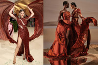 [ẢNH] Dàn mỹ nhân ‘đối đầu’ trên thảm đỏ: Người hở táo bạo, người trùm kín mít không nhận ra 