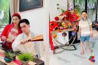 [ẢNH] Trung thu đặc biệt của sao: Phương Thanh hát ở khu điều trị Covid-19, Quỳnh Nga ‘hoá’ chị Hằng xinh đẹp 