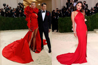 [ẢNH] Mãn nhãn với những kiệt tác váy độc - đẹp - lạ tại đại tiệc Met Gala 2021 