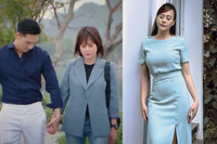 [ẢNH] Hương vị tình thân: Nam (Phương Oanh) ‘lột xác’ ra dáng dâu trưởng nhà họ Hoàng 