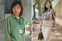 [ẢNH] Hương vị tình thân: Nam (Phương Oanh) ‘lột xác’ ra dáng dâu trưởng nhà họ Hoàng 