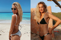 [ẢNH] Nhan sắc ‘tình trẻ’ mang thai con thứ 5 khiến Ronaldo 'béo' say mê