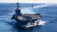 Tàu sân bay hạt nhân Mỹ lần đầu ra khơi theo lệnh nữ hạm trưởng