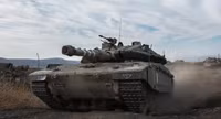 'Vua tăng' Merkava IV Israel bất ngờ nã đạn vào Syria