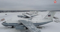 'Ngựa thồ' IL-76 Nga tức tốc lập cầu hàng không khẩn cấp tới Kazakhstan