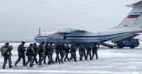 'Ngựa thồ' IL-76 Nga tức tốc lập cầu hàng không khẩn cấp tới Kazakhstan