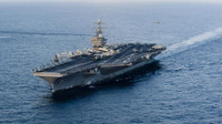 Tàu sân bay hạt nhân Mỹ lần đầu ra khơi theo lệnh nữ hạm trưởng