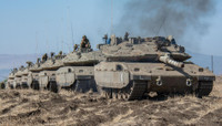 'Vua tăng' Merkava IV Israel bất ngờ nã đạn vào Syria