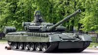Nổ kho đạn, xe tăng T-80BV bị phá hủy hoàn toàn tại chiến trường Ukraine