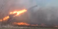 'Pháo phun lửa' TOS-1A Nga khiến quân Ukraine thiệt hại nặng tại chiến tuyến Donbass