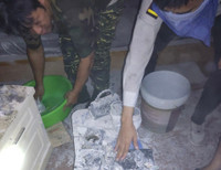 Chủ căn hộ đi vắng, cục sạc pin dự phòng phát nổ gây hoả hoạn