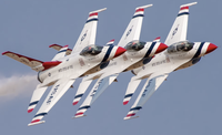Tiêm kích F-16C Thunderbirds Mỹ lao thẳng xuống đất: Ẩn hoạ sau những màn trình diễn hào nhoáng