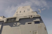 [ẢNH] Chiến hạm siêu dị của Mỹ lần đầu phóng thành công tên lửa ‘sát thủ’