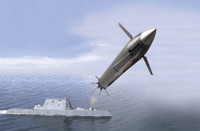 [ẢNH] Chiến hạm siêu dị của Mỹ lần đầu phóng thành công tên lửa ‘sát thủ’