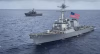 Mỹ bác tin khu trục hạm USS Benfold bị Trung Quốc 'xua đuổi' gần Hoàng Sa
