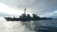 Chiến hạm Mỹ mang tên lửa Tomahawk đến biển Đen giữa lúc tình hình Ukraine căng thẳng