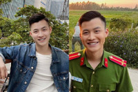 Vẻ đẹp cực phẩm của những 'soái ca' Công an xã phim 'Phố trong làng'