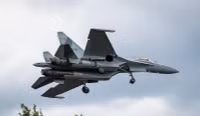 [ẢNH] Su-35 Nga gặp nạn rơi trong khi huấn luyện