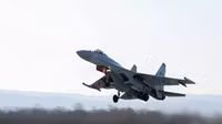 [ẢNH] Su-35 Nga gặp nạn rơi trong khi huấn luyện