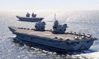 [ẢNH] Nhóm tác chiến tàu sân bay Anh lừng lững tiến vào Biển Đông