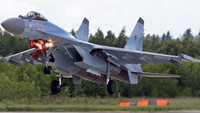 [ẢNH] Su-35 Nga gặp nạn rơi trong khi huấn luyện