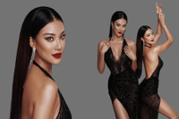 Kim Duyên ‘đốt mắt’ người xem trong trang phục làm từ vật liệu tái chế