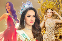 Khoảnh khắc 3 mỹ nhân Việt đăng quang trên đấu trường nhan sắc quốc tế