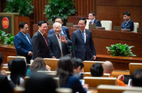 Hình ảnh Tổng Bí thư Nguyễn Phú Trọng dự khai mạc kỳ họp Quốc hội bất thường lần thứ năm