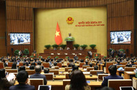 Hình ảnh Tổng Bí thư Nguyễn Phú Trọng dự khai mạc kỳ họp Quốc hội bất thường lần thứ năm