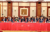 Hình ảnh Tổng Bí thư chủ trì phiên họp đầu tiên Tiểu ban Văn kiện Đại hội XIV của Đảng