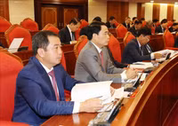 Hình ảnh Tổng Bí thư Nguyễn Phú Trọng khai mạc hội nghị Trung ương lần thứ chín