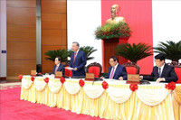 Hình ảnh khai mạc Hội nghị Ban Chấp hành Trung ương Đảng 