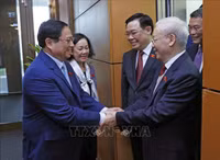 Hình ảnh Tổng Bí thư Nguyễn Phú Trọng dự khai mạc kỳ họp Quốc hội bất thường lần thứ năm