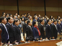 Hình ảnh Tổng Bí thư Nguyễn Phú Trọng dự khai mạc kỳ họp Quốc hội bất thường lần thứ năm