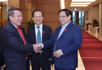 Hình ảnh Tổng Bí thư Nguyễn Phú Trọng dự khai mạc kỳ họp Quốc hội bất thường lần thứ năm