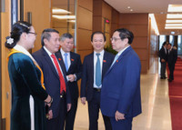 Hình ảnh Tổng Bí thư Nguyễn Phú Trọng dự khai mạc kỳ họp Quốc hội bất thường lần thứ năm