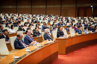 Hình ảnh Tổng Bí thư Nguyễn Phú Trọng dự khai mạc kỳ họp Quốc hội bất thường lần thứ năm