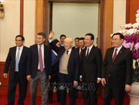 Hình ảnh Tổng Bí thư chủ trì phiên họp đầu tiên Tiểu ban Văn kiện Đại hội XIV của Đảng