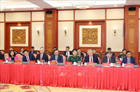 Hình ảnh Tổng Bí thư chủ trì phiên họp đầu tiên Tiểu ban Văn kiện Đại hội XIV của Đảng