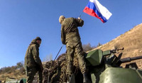 [ẢNH] Lính gìn giữ hòa bình Nga bị bắn chết ở Nagorno-Karabakh