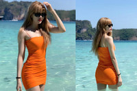 [ẢNH] Thiều Bảo Trâm 'tình cũ của Sơn Tùng M-TP' khoe tuyệt chiêu giữ dáng nóng bỏng, gợi cảm 