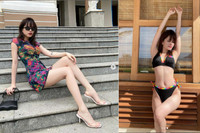 [ẢNH] Thiều Bảo Trâm 'tình cũ của Sơn Tùng M-TP' khoe tuyệt chiêu giữ dáng nóng bỏng, gợi cảm 