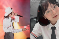 [ẢNH] Màn đọ dáng ‘bỏng mắt’ của Hải Tú và Thiều Bảo Trâm - người tình tin đồn của Sơn Tùng M-TP 