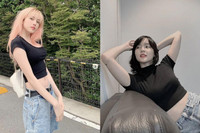 [ẢNH] Màn đọ dáng ‘bỏng mắt’ của Hải Tú và Thiều Bảo Trâm - người tình tin đồn của Sơn Tùng M-TP 