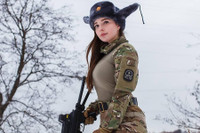 [ẢNH] Chiêm ngưỡng vẻ gợi cảm của “thiên thần quân đội” nước Nga