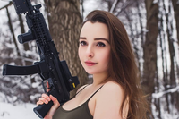 [ẢNH] Chiêm ngưỡng vẻ gợi cảm của “thiên thần quân đội” nước Nga