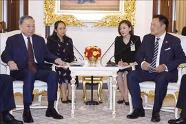 Tổng Bí thư, Chủ tịch nước Tô Lâm hội đàm hẹp với Thủ tướng Thái Lan