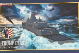 Tổng thống Trump công bố kế hoạch đóng loạt tàu chiến mang tên mình